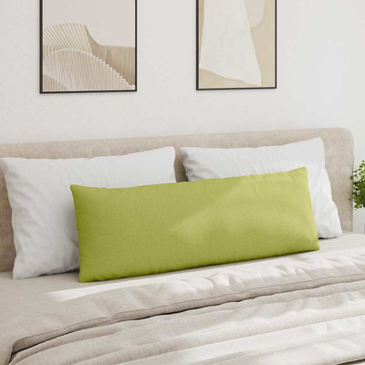 Poduszki na sofę 2 pcs Jasnozielony 120 x 40 cm tkanina
