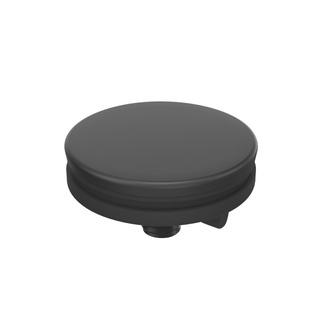 Zaślepka ECO do otworu pod baterię pure carbon, płaska bez logo