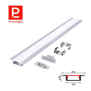 PrimoLight Profil aluminiowy LED wpuszczany srebrny