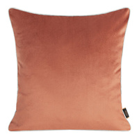 Poszewka Velvet ciemnoróżowa 45x45