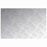 Stopień Prostokątny 2 pcs Srebrny 60 x 40 cm Aluminium