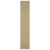 vidaXL Dywanik, naturalny sizal, 66x350 cm, zielony