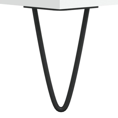 vidaXL Szafka pod TV, biała, 104x35x50 cm, materiał drewnopochodny