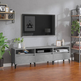 Szafka pod TV, szarość betonu, 150x30x44,5 cm vidaXL