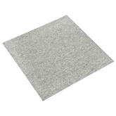 Dywan 20 pcs Jasnoszary 50 x 50 cm 100% polipropylen