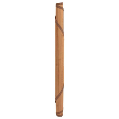 vidaXL Dywan okrągły, naturalny, 80 cm, bambusowy