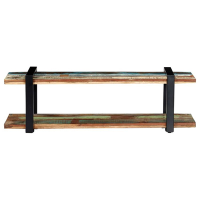 vidaXL Szafka pod TV, 130 x 40 x 40 cm, lite drewno z odzysku