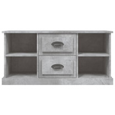 vidaXL Szafka pod TV, szarość betonu, 99,5x35,5x48 cm