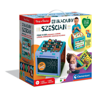 Edukacyjny Sześcian Uczę Się Bawiąc Język Polski Clementoni 50695