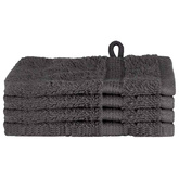 Ręcznik Gościnny SOLUND 4 szt. Antracyt 15 x 21 cm 550 gsm