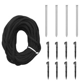 vidaXL Choinka z metalowym słupkiem, 1400 kolorowych diod LED, 5 m