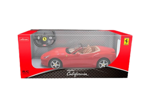 Auto Ferrari California Samochód Zdalnie Sterowany RC Czerwony 1:24
