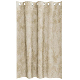 Zasłony z weluru z zasłonami 2 pcs Kremowy 175 x 140 cm Aksamit