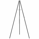 Tripod na ognisko Czarny 92 x 92 x 191,5 cm Stal