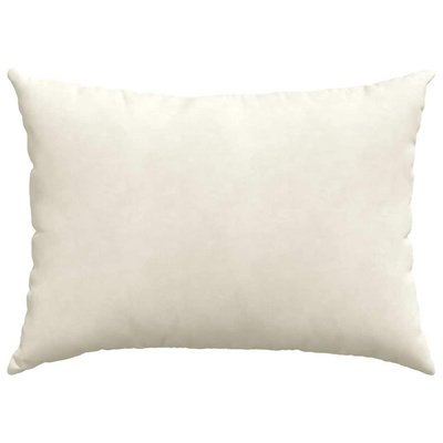 Poduszki na sofę 2 pcs Kremowy 70 x 50 cm Tkanina sztruksowa