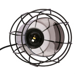 Jonera lampa wisząca czarny 3x40 E27 klosz dymiony 33-08435