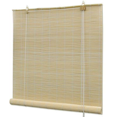 vidaXL Roleta bambusowa, 150x160 cm, naturalna