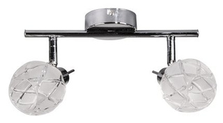 Lampa sufitowa Candellux 92-99276 Febe listwa 2X40W G9 chrom