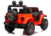 Pojazd Na Akumulator Jeep Rubicon 4x4 DK-JWR556 4x200W 24V Pomarańczowy