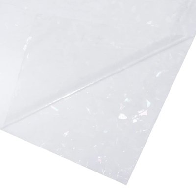 Folia okienna, matowa, tęczowy wzór 3D, 45x2000 cm, PVC