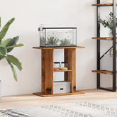 Stojak pod akwarium Stare drewno 60x30x60 cm Drewno konstrukcyjne