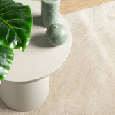 vidaXL Dywan OVIEDO z krótkim włosiem, beżowy, 300x400 cm