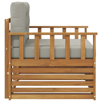 Sofa na zewnątrz Lite drewno akacjowe i poliester