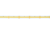 Taśma COB 12V  320LED 10W/m IP20 biała ciepła -5m