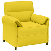 Sofa 100% poliester, metalowa rama, MDF, sklejka