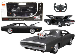 Auto RC 1:16 Zdalnie Sterowany Dodge Charger R/T Otwierane Elementy Czarny