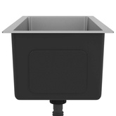 Ręcznie robiony zlew kuchenny, stal nierdzewna