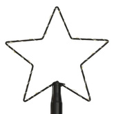 vidaXL Choinka z lampek, wewn./zewn., 400 niebieskich diod LED, 2,5 m