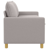 Sofa jasnoszary 156 x 81 x 87,5 cm tkanina