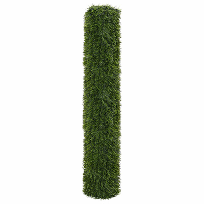 Sztuczne Ogrodzenie Jasnozielony 1,5 x 6 m PVC i stal