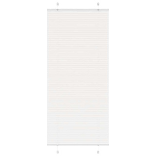 Roleta plisowana biała 85x200 cm Szerokość tkaniny 84,4 cm