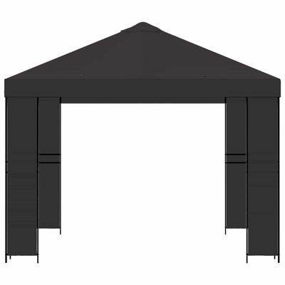 Altana 3 x 3 m antracytowy Poliester i Stal 190 gsm