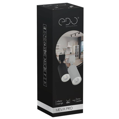 Lampa reflektor na szynoprzewód NEVA Tc White GU10 biała EDO777532 EDO Solutions