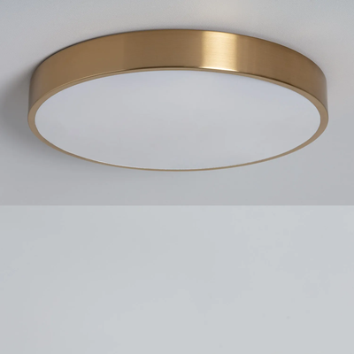 Plafon LED 18W Okrągły Złoty CCT 3000K/4000K/6000K 30cm Abruzzo Carlo