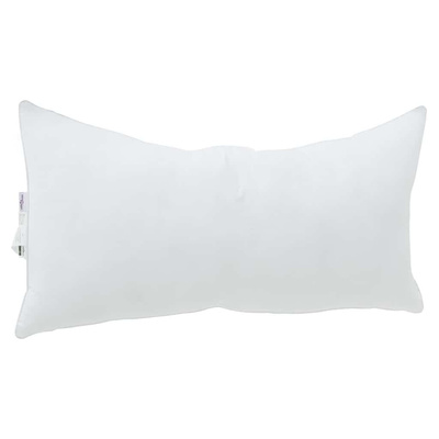 Poduszka 2 pcs Biały 80 x 40 x 20 cm Bawełna i poliester