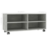 vidaXL Szafka pod TV, kolor betonowy szary, 90x35x35 cm