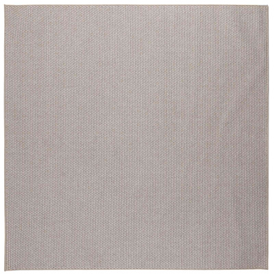 Dywany pokojowe Kwadrat LUGO Ciemnoszary 120 x 120 cm Poliester