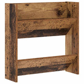 Szafka na buty z półką Stare drewno 60 x 18 x 60 cm