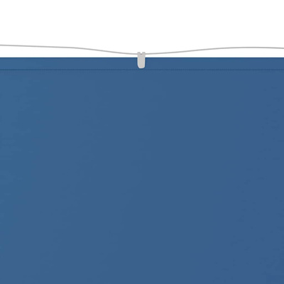 Markiza pionowa, niebieska, 100x600 cm, tkanina Oxford