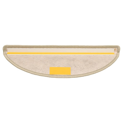 Samoprzylepne nakładki na schody, 15 szt., 65x21x4 cm, zielone