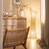 Lampa Podłogowa120cm Boho Abruzzo Camilla 2x E27
