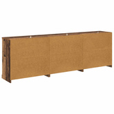 Komody 3 szt. Stare drewno 210 x 35,5 x 67,5 cm