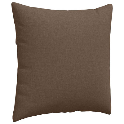 Poduszki na sofę 2 pcs Brązowy 60 x 60 cm tkanina