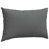 Poduszki na sofę 2 pcs Ciemnoszary 50 x 30 cm tkanina