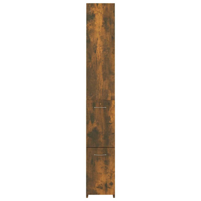 Szafka łazienkowa, przydymiony dąb, 25x26,5x170 cm
