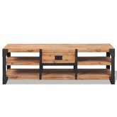 vidaXL Szafka pod TV z drewna akacjowego, 140x40x45 cm